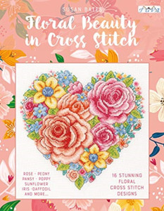 Floral Beauty In Cross Stitch Floral Beauty In Cross Stitch