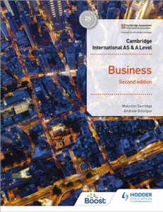 Cambridge International As & A Level Business Second Edition