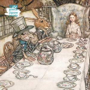 Adult Jigsaw Puzzle Arthur Rackham: Alice In Wonderland Tea Party: 1000-Piece Jigsaw Puzzles Adult Jigsaw Puzzle Arthur Rackham: Alice In Wonderland Tea Party: 1000-Piece Jigsaw Puzzles
