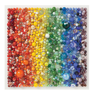 Rainbow Marbles 500 Piece Puzzle Rainbow Marbles 500 Piece Puzzle