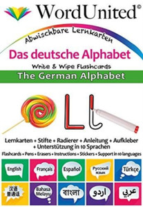 The German Alphabet: Write & Wipe Flashcards The German Alphabet: Write & Wipe Flashcards