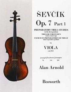 Viola Studies Op.7 Part1: Preparatory Trill Studie