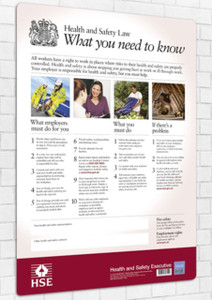 Health And Safety Law: What You Need To Know (Poster) Health And Safety Law: What You Need To Know (Poster)