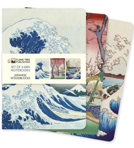Japanese Woodblocks Midi Notebook Collection Japanese Woodblocks Midi Notebook Collection