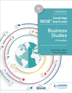 Cambridge Igcse And O Level Business Studies 5Th Edition Cambridge Igcse And O Level Business Studies 5Th Edition