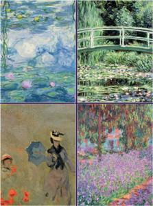 Set Of Four Magnetic Notepads: Monet: A Collection Of Handy Notepads With Easy Magnetic Fastening, Contained Within A Decorative Box Set Of Four Magnetic Notepads: Monet: A Collection Of Handy Notepads With Easy Magnetic Fastening, Contained Within A Decorative Box