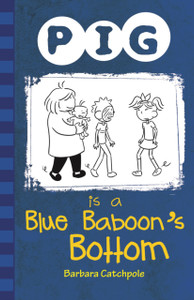 Pig Is A Blue Baboon'S Bottom
