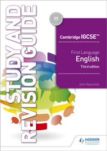 Cambridge Igcse First Language English Study And Revision Guide 3Rd Edition