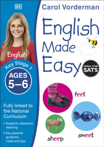 English Made Easy, Ages 5-6 (Key Stage 1): Supports The National Curriculum, English Exercise Book