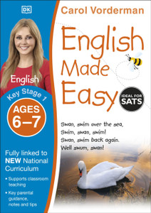 English Made Easy, Ages 6-7 (Key Stage 1): Supports The National Curriculum, Preschool And Primary Exercise Book