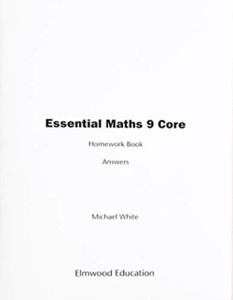 Essential Maths 9 Core Homework Answers Essential Maths 9 Core Homework Answers