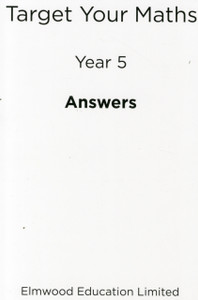 Target Your Maths Year 5 Answer Book Target Your Maths Year 5 Answer Book