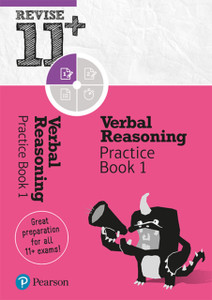 Pearson Revise 11+ Verbal Reasoning Practice Book 1: For Home Learning, 2022 And 2023 Assessments And Exams
