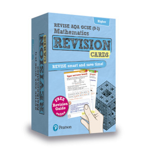 Pearson Revise Aqa Gcse (9-1) Maths Higher Revision Cards: For Home Learning, 2022 And 2023 Assessments And Exams