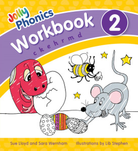 Jolly Phonics Workbook 2: In Precursive Letters (British English Edition)