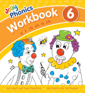 Jolly Phonics Workbook 6: In Precursive Letters (British English Edition) Jolly Phonics Workbook 6: In Precursive Letters (British English Edition)