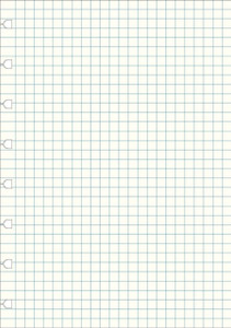 Filofax A5 Notebook Refill - Squared Paper White Filofax A5 Notebook Refill - Squared Paper White