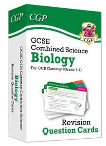 Gcse Combined Science: Biology Ocr Gateway Revision Question Cards