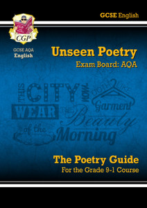 New Gcse English Aqa Unseen Poetry Guide - Book 1 Includes Online Edition