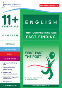 11+ Essentials English: Mini-Comprehensions Fact-Finding Book 1 11+ Essentials English: Mini-Comprehensions Fact-Finding Book 1