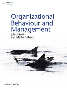 Organizational Behaviour And Management Organizational Behaviour And Management
