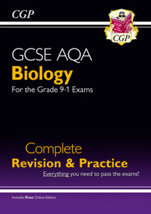 New Gcse Biology Aqa Complete Revision & Practice Includes Online Ed, Videos & Quizzes