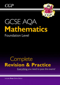 Gcse Maths Aqa Complete Revision & Practice: Foundation Inc Online Ed, Videos & Quizzes