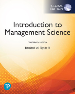Introduction To Management Science, Global Edition - 9781292263045