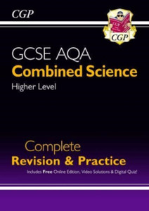 New Gcse Combined Science Aqa Higher Complete Revision & Practice W/ Online Ed, Videos & Quizzes