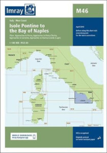 Imray Chart M46: Isole Pontine To The Bay Of Naples Imray Chart M46: Isole Pontine To The Bay Of Naples