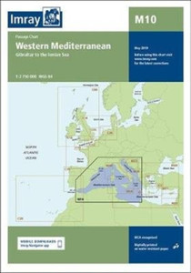 Imray Chart M10: Western Mediterranean Imray Chart M10: Western Mediterranean