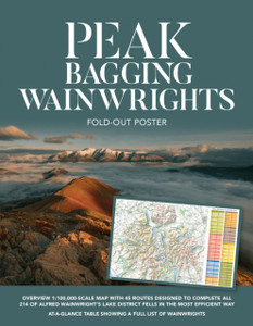 Peak Bagging: Wainwrights Fold-Out Poster: Folding Poster Map (438Mm X 672Mm) Of 45 Routes Designed To Complete All 214 Wainwrights In The Most Efficient Way Peak Bagging: Wainwrights Fold-Out Poster: Folding Poster Map (438Mm X 672Mm) Of 45 Routes Designed To Complete All 214 Wainwrights In The Most Efficient Way