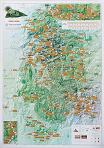 Rock Climbs Peak District Scratch Print: Collect & Scratch Print Rock Climbs Peak District Scratch Print: Collect & Scratch Print