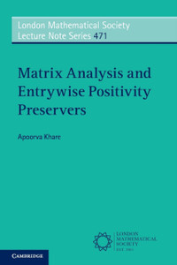 Matrix Analysis And Entrywise Positivity Preservers