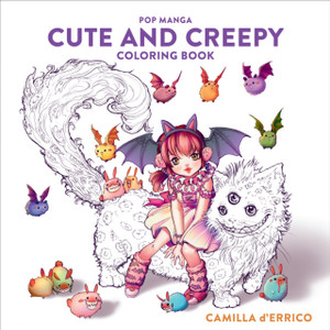 Pop Manga Cute And Creepy Coloring Book Pop Manga Cute And Creepy Coloring Book