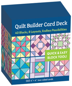 Quilt Builder Card Deck: 40 Block, 8 Layouts, Endless Possibilities Quilt Builder Card Deck: 40 Block, 8 Layouts, Endless Possibilities