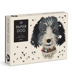 Paper Dogs 750 Piece Shaped Puzzle Paper Dogs 750 Piece Shaped Puzzle