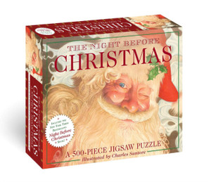 The Night Before Christmas: 550-Piece Jigsaw Puzzle & Book: A 550-Piece Family Jigsaw Puzzle Featuring The Night Before Christmas!