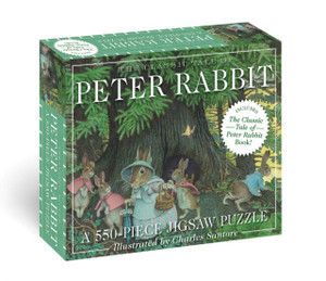 The Classic Tale Of Peter Rabbit 200-Piece Jigsaw Puzzle & Book: A 200-Piece Family Jigsaw Puzzle Featuring The Classic Tale Of Peter Rabbit!