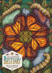 Illustrated Bestiary Puzzle: Monarch Butterfly (750 Pieces)