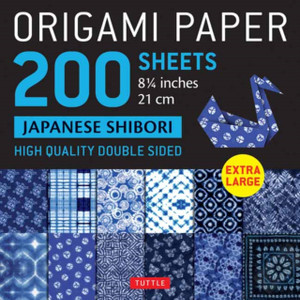 Origami Paper 200 Sheets Japanese Shibori 8 1/4" (21 Cm): Extra Large Tuttle Origami Paper: Double-Sided Sheets (12 Designs & Instructions For 6 Projects Included) Origami Paper 200 Sheets Japanese Shibori 8 1/4" (21 Cm): Extra Large Tuttle Origami Paper: Double-Sided Sheets (12 Designs & Instructions For 6 Projects Included)