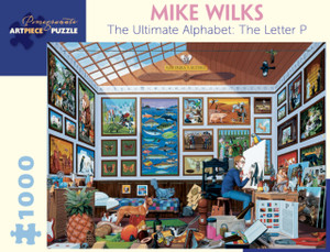 Mike Wilks The Ultimate Alphabet The Letter P 1000-Piece Jigsaw Puzzle