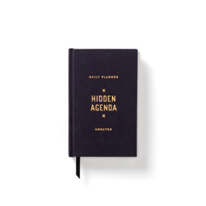 Hidden Agenda Undated Mini Planner Hidden Agenda Undated Mini Planner