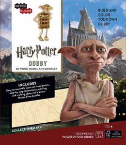 Incredibuilds: Harry Potter: Dobby 3D Wood Model And Booklet
