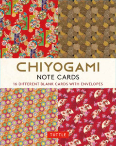 Chiyogami Japanese, 16 Note Cards: 16 Different Blank Cards With 17 Patterned Envelopes