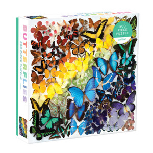 Rainbow Butterflies 500 Piece Puzzle Rainbow Butterflies 500 Piece Puzzle