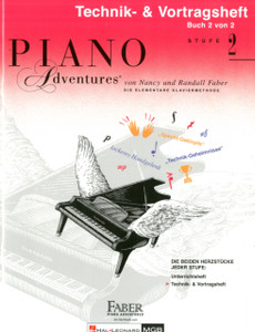 Piano Adventures: Technik- & Vortragsheft Stufe 2 Piano Adventures: Technik- & Vortragsheft Stufe 2