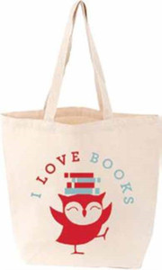 I Love Books Littlelit Tote Bag I Love Books Littlelit Tote Bag