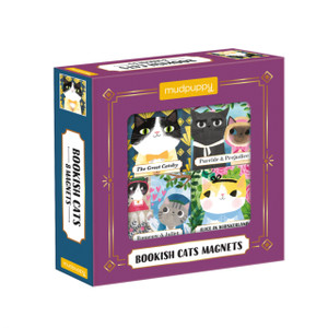 Bookish Cats Magnets Bookish Cats Magnets