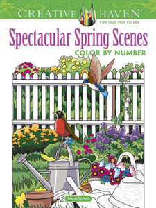 Creative Haven Spectacular Spring Scenes Color By Number Creative Haven Spectacular Spring Scenes Color By Number